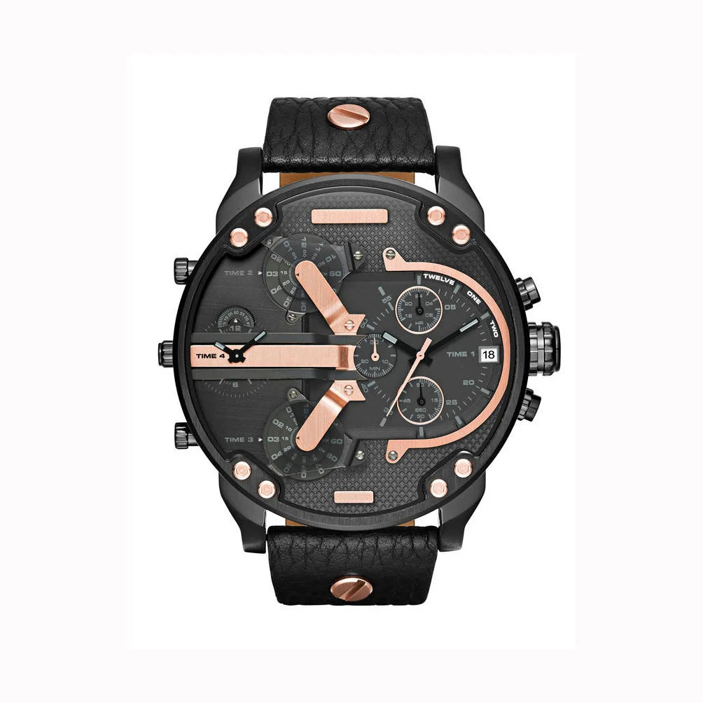 Trendy Men's Stainless Steel Watch