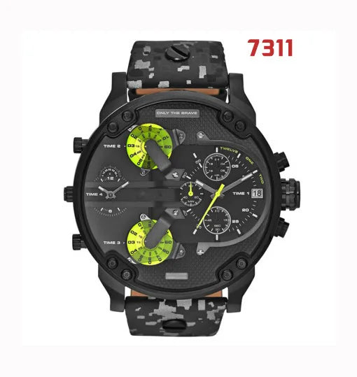 Trendy Men's Stainless Steel Watch