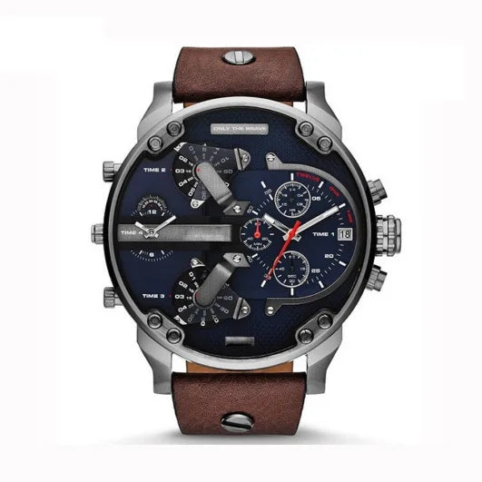 Trendy Men's Stainless Steel Watch