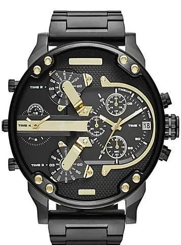 Trendy Men's Stainless Steel Watch