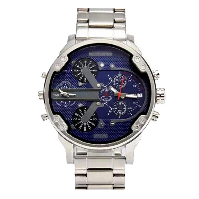 Trendy Men's Stainless Steel Watch